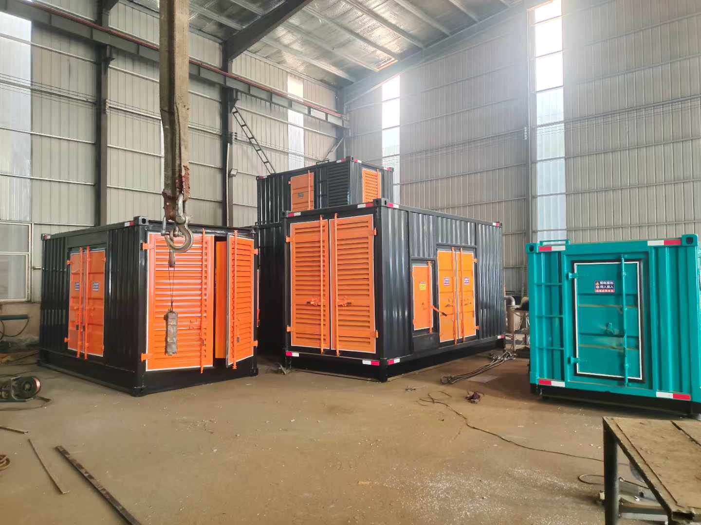 中兴镇500kw柴油发电机组可以带动多少功率设备？